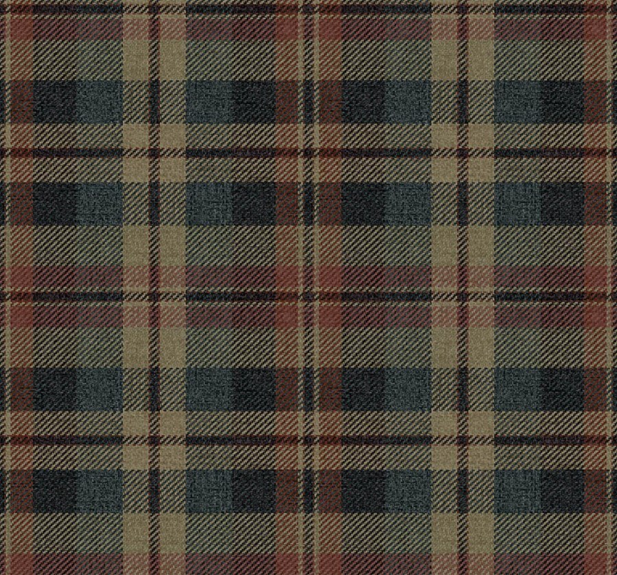 Tapeta Dundee, modrá, béžová, CA10111, Carl Robinson Edition 24 The Highlands - Carl Robinson