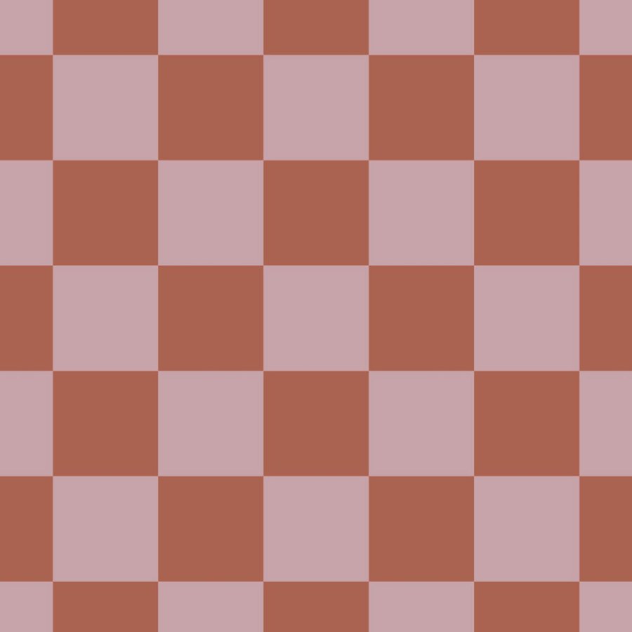 Tapeta se šachovnicovým vzorem, červeno-hnědá, růžová, 131419, Color Pop, Esta Home Tapeta se šachovnicovým vzorem, červeno-hnědá, růžová, 131419, Color Pop, Esta Home