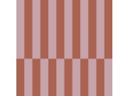 Tapety Yara Esta Home - Tapeta s pruhy, červeno-hnědá, růžová, 131216, Color Pop, Esta Home Tapeta s pruhy, červeno-hnědá, růžová, 131216, Color Pop, Esta Home