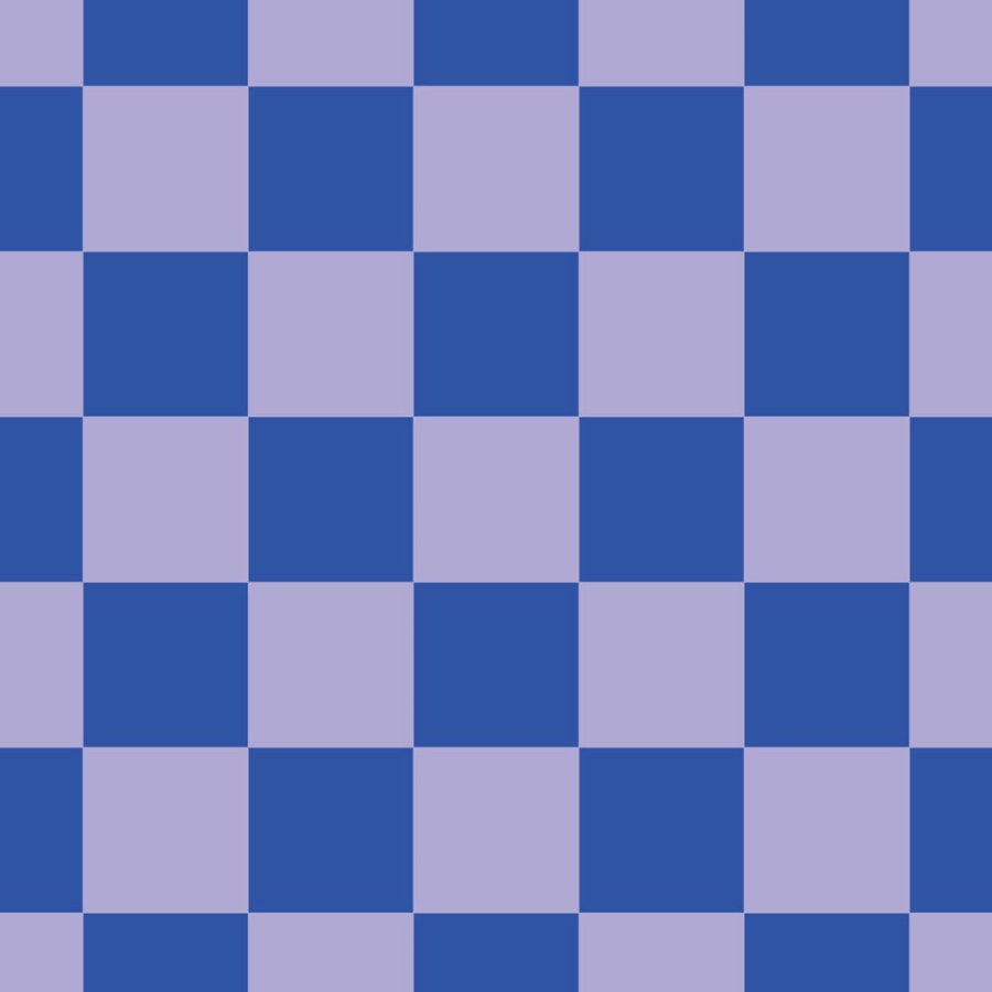 Tapeta se šachovnicovým vzorem, modrá, fialová, 130917, Color Pop, Esta Home