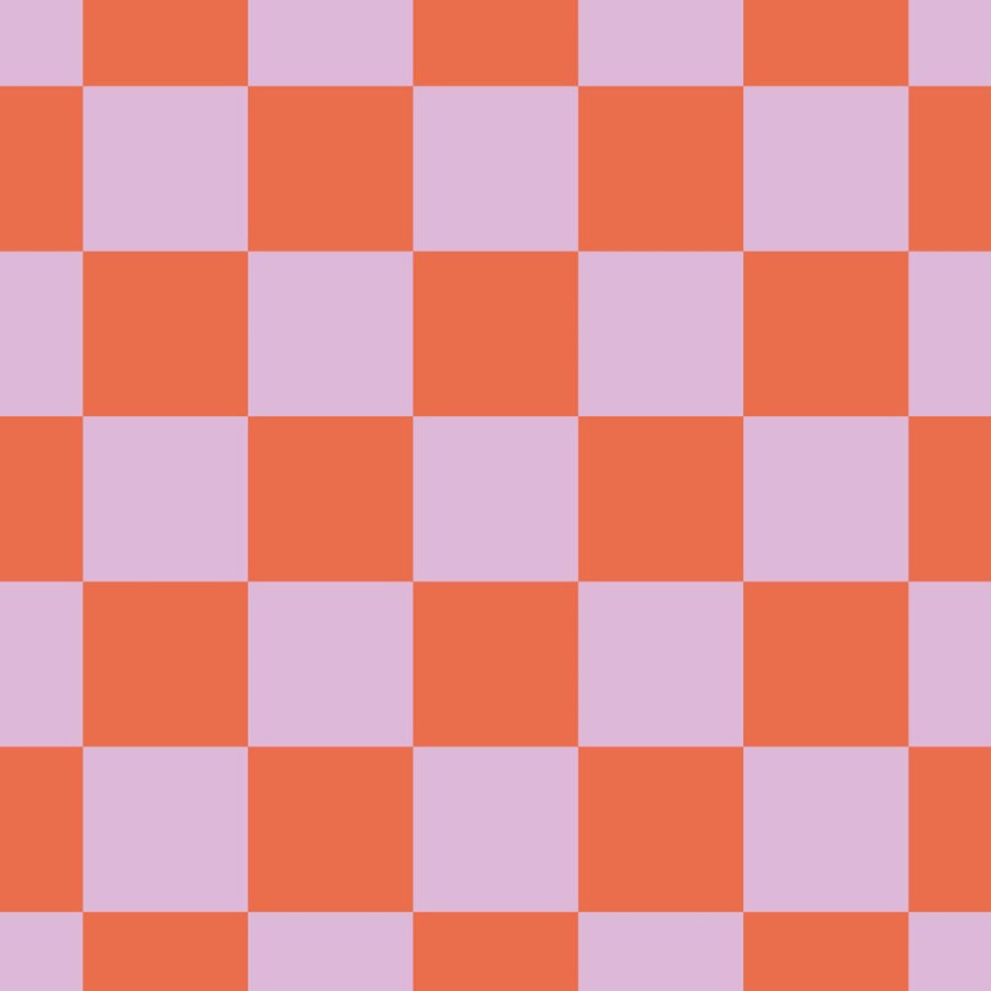 Tapety Yara - Esta Home - Tapeta se šachovnicovým vzorem, červená, růžová, 130914, Color Pop, Esta Home Tapeta se šachovnicovým vzorem, červená, růžová, 130914, Color Pop, Esta Home - Esta Home
