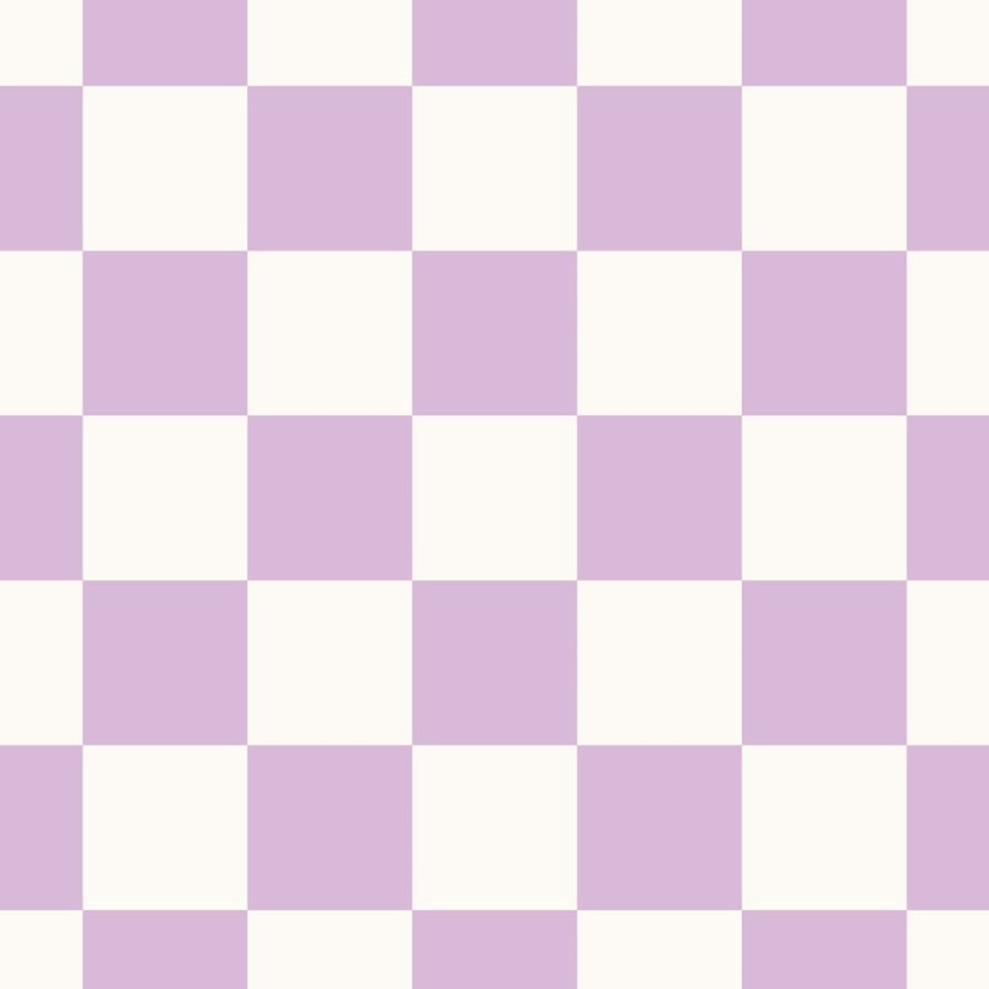 Tapeta se šachovnicovým vzorem, fialová, bílá, 139997, Color Pop, Esta Home Tapeta se šachovnicovým vzorem, fialová, bílá, 139997, Color Pop, Esta Home