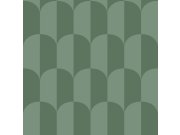 Tapeta s ArtDeco vzorem, zelená, 139989, Color Pop, Esta Home