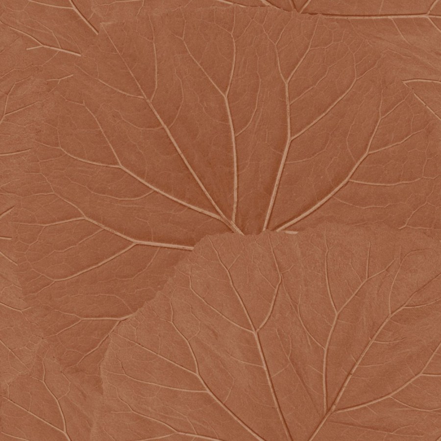 Tapeta s listy, kaštanová hnědá, 139915, Floral Fever, Esta Home