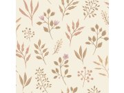 Dětská tapeta s listy, 139738, Floral Fever, Esta Home