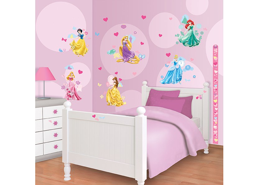 Samolepicí dekorace Walltastic Disney Princezny 41455