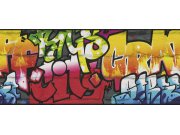 Bordury Kids & Teens graffiti 237900 Tapety Rasch - Tapety Kids & Teens