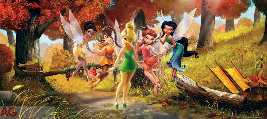 Fototapety pro děti - Vliesová fototapeta Fairies FTDNH-5307 | 202x90 cm Vliesová fototapeta Fairies FTDNH-5307 | 202x90 cm - Fototapety pro děti
