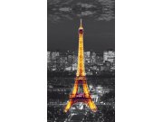 Foto závěs Paris in the night FCSL-7500, 140 x 245 cm Závěsy