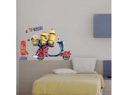 Samolepicí dekorace Mimoni IMAG02, 50x70 cm Dětské samolepky na zeď