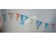 Vliesové dětské bordury na zeď 9890125, rozměry 17,6 x 500 cm Dětské tapety - Tapety Camengo - Tapety Abracadabra